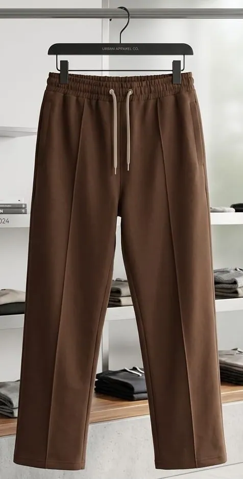 Baggie Trouser Cotton Tore – Chocolate Brown